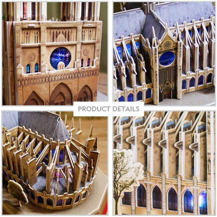3D-puzzle CubicFun Notre Dame de Paris (L173h)