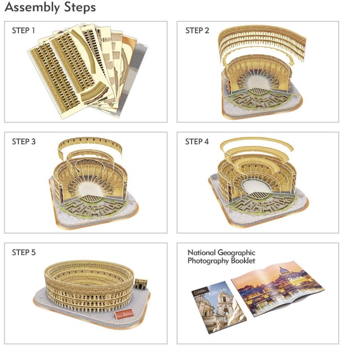 3D-puzzle CubicFun The Colosseum (DS0976h)