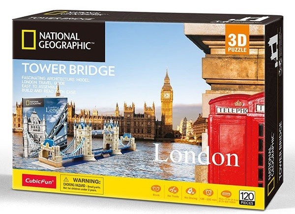 3D-puzzle CubicFun Tower Bridge (DS0978h)