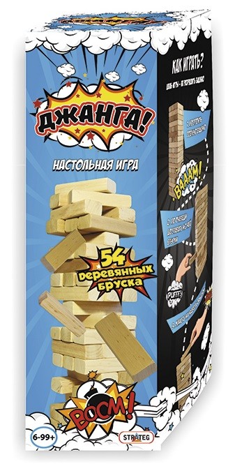 Настольная игра Strateg Джанга 54pcs