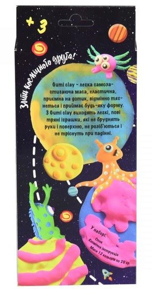 Тесто для лепки Strateg Gumi Сlay (71503)