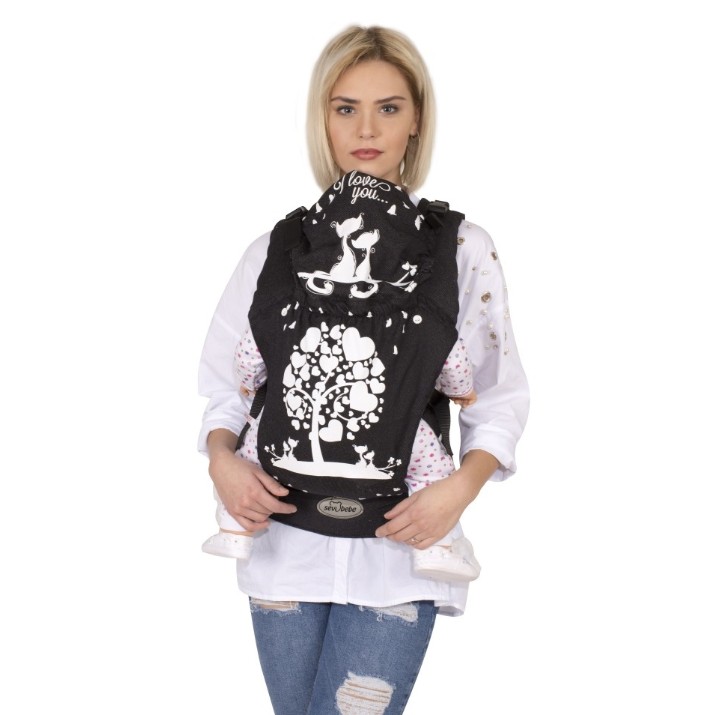 Marsupiu pentru copii Sevi Bebe Comfort Baby Carrier (584) 