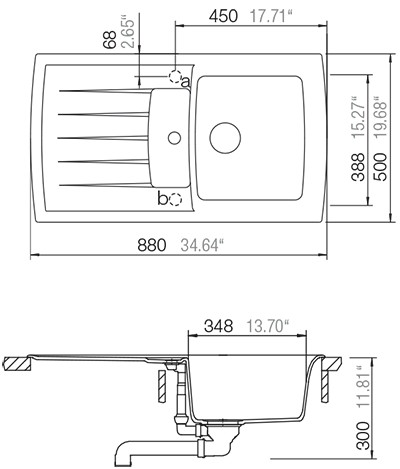 Кухонная мойка Schock Lotus D-100 Silverstone