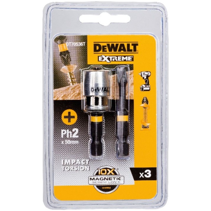 Set capete DeWalt DT70536T