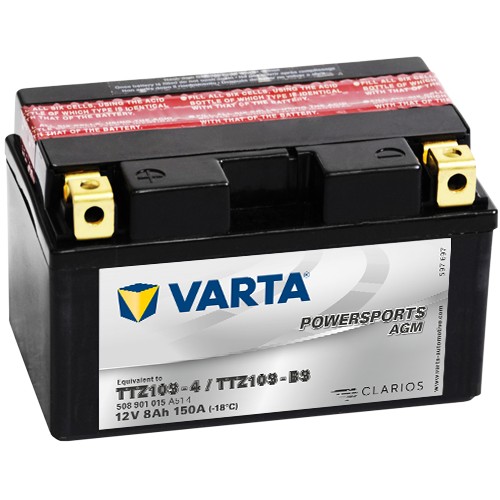 Автомобильный аккумулятор Varta Powersports AGM (508 901 015)