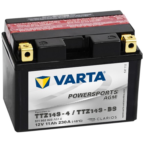 Автомобильный аккумулятор Varta Powersports AGM (511 902 023)