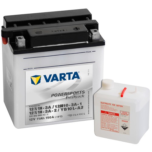 Acumulatoar auto Varta Powersports Freshpack (511 013 015)