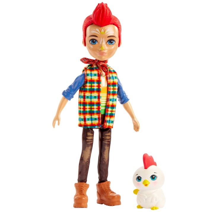 Кукла Enchantimals Redward Rooster Cluck (GJX39)
