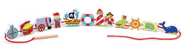 Игра-шнуровка Viga Lacing Blocks Pirate (59852)