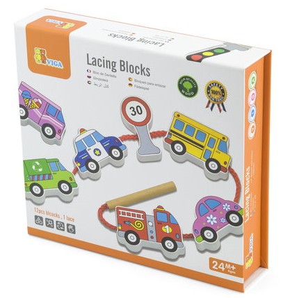 Joc-șiret Viga Lacing Blocks Transportation (59851)