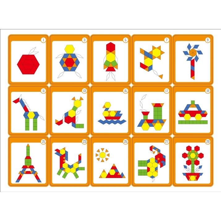 Кубики Viga Magnetic Geometric Block (50669)