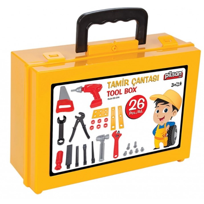 Set de scule pentru copii Pilsan Repair Kit (03-314)