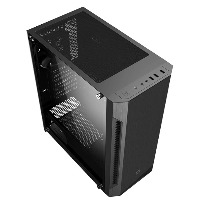 Корпус GameMax Fortress TG Black