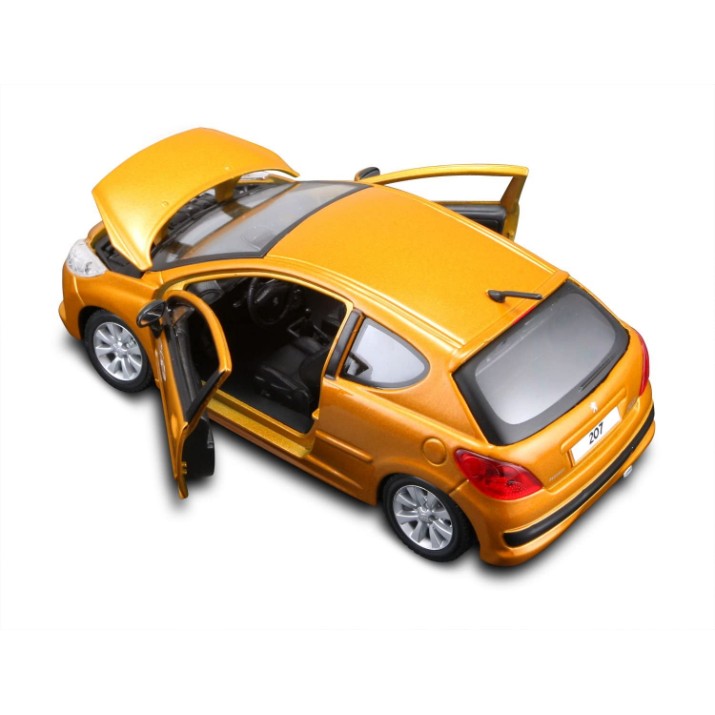 Mașină Bburago 1:24 Peugeot 207 (2006) (18-21027)