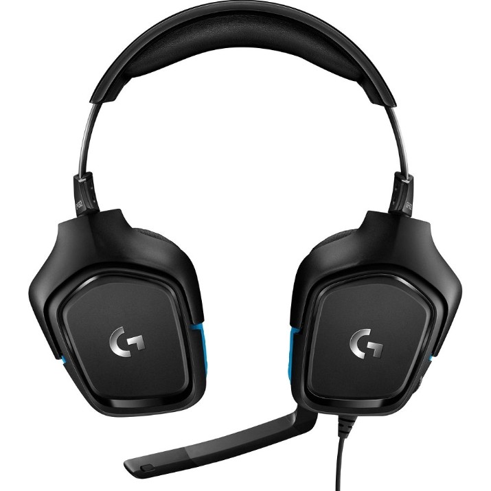 Căşti Logitech G432 Black/Blue