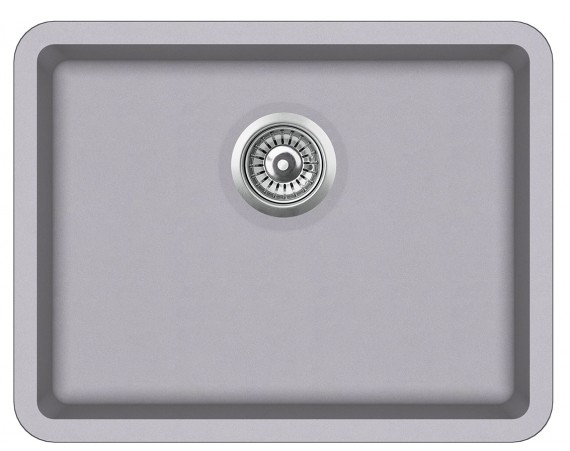 Chiuvetă de bucătărie Aquasanita Helika Arca SQA102 Alumetallic