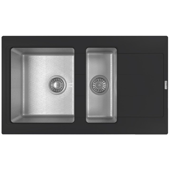 Кухонная мойка Florentina Combi 860K Anthracite (21.410.D0860.302)