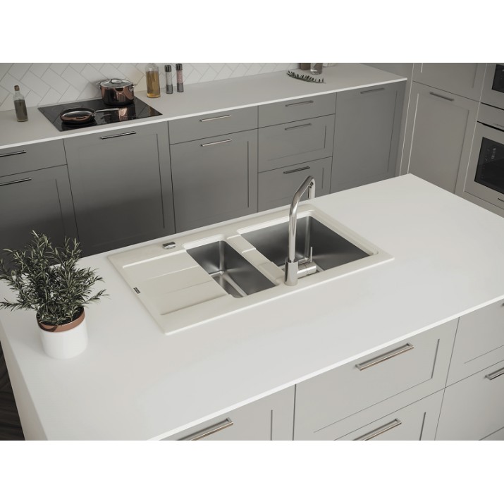 Кухонная мойка Florentina Combi 860K Gray (21.410.D0860.305)