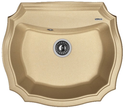 Кухонная мойка Florentina Emiliya-640 Beige (20.355.D0640.104)