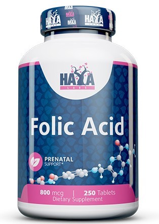 Витамины Haya Labs Folic Acid 250tab