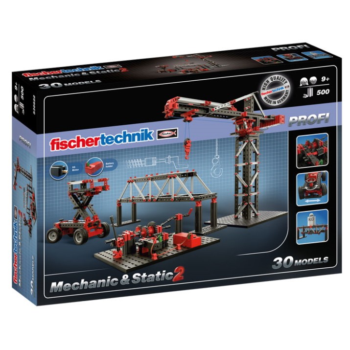 Конструктор FischerTechnik  Profi Mechanic & Static 2