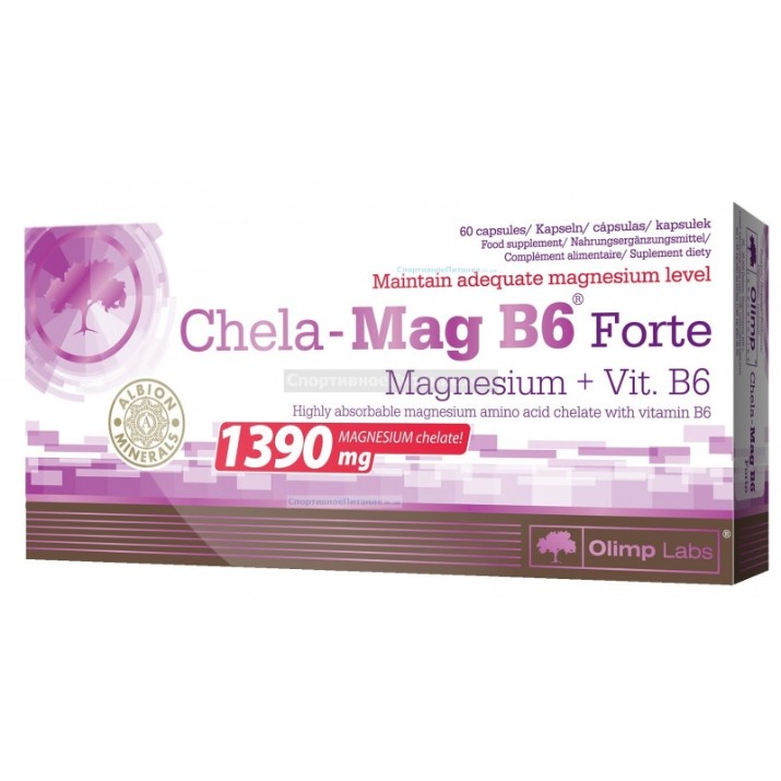 Vitamine Olimp Labs Chela-Mag B6 1390mg 60cap