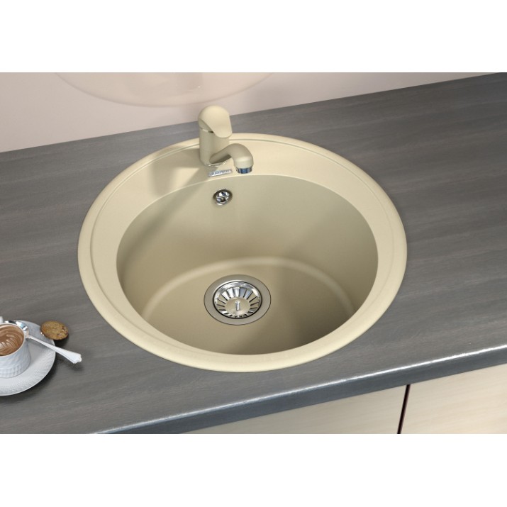 Chiuvetă de bucătărie Florentina Lotos-510 Champagne (20.290.B0510.202)