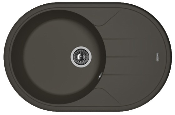 Chiuvetă de bucătărie Florentina Lotos-780 Anthracite (20.295.С0780.302)