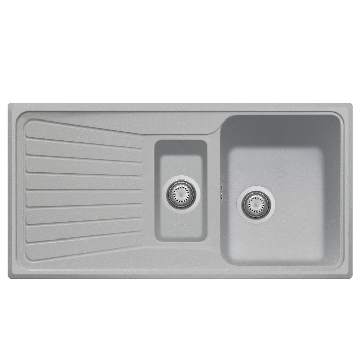 Chiuvetă de bucătărie Plados Spazio SP0991 UM41 Aluminium