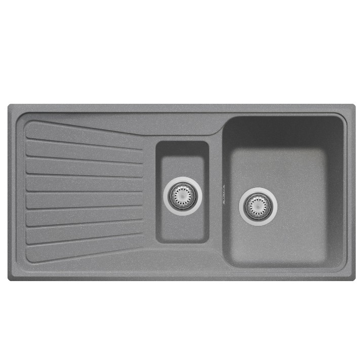 Chiuvetă de bucătărie Plados Spazio SP0991 UM42 Titanium