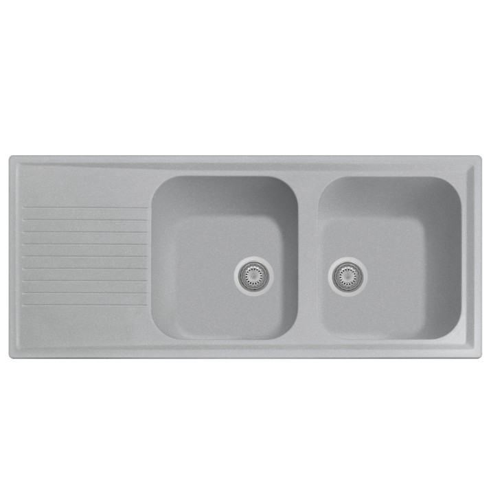 Chiuvetă de bucătărie Plados Atlantic AT1162 UM41 Aluminium