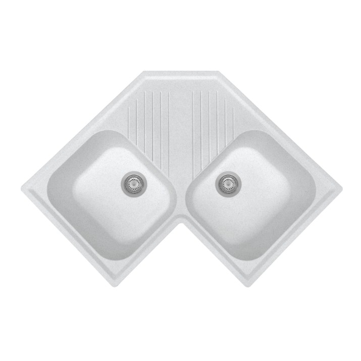 Chiuvetă de bucătărie Plados Atlantic FTA8320 UG90 Opal White