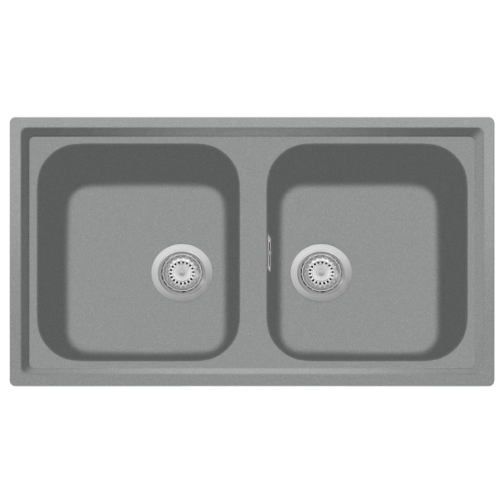 Chiuvetă de bucătărie Plados Atlantic PL0862 UM42 Titanium