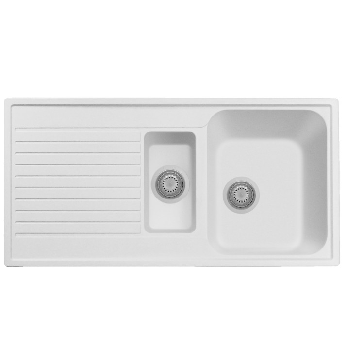 Кухонная мойка Plados Atlantic PL0991 UG58 Milk White