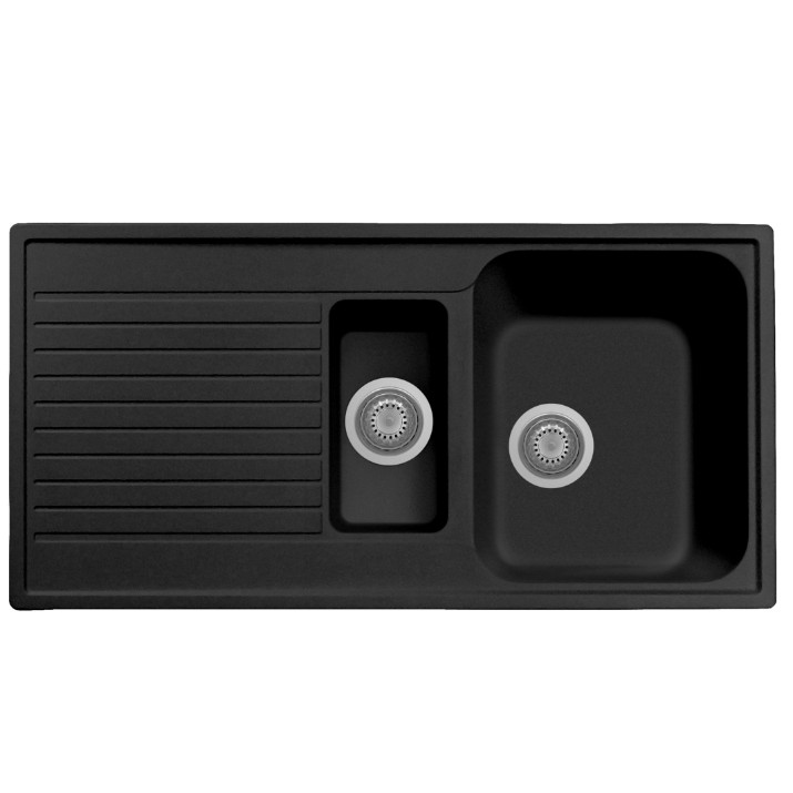 Chiuvetă de bucătărie Plados Atlantic PL0991 UG70 Black Matt