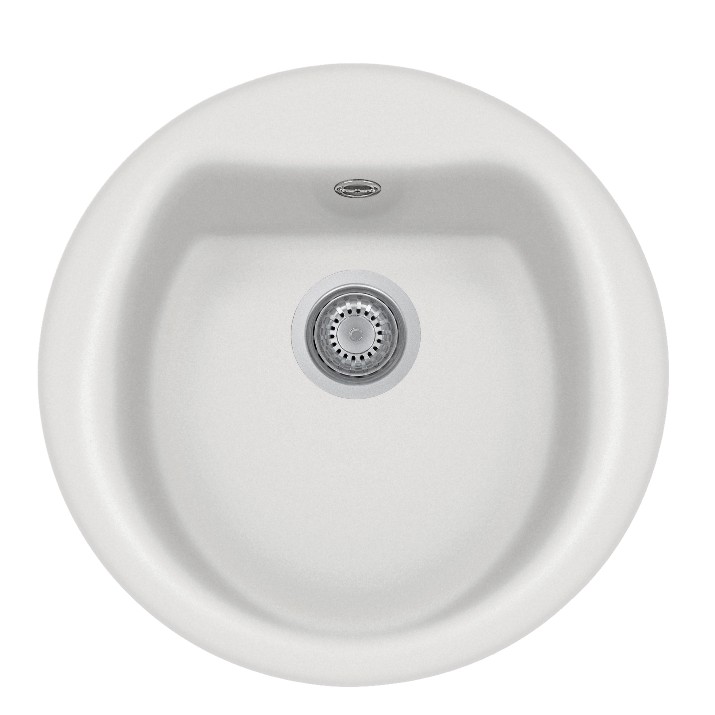Chiuvetă de bucătărie Plados Atlantic PL5101 UG58 Milk White