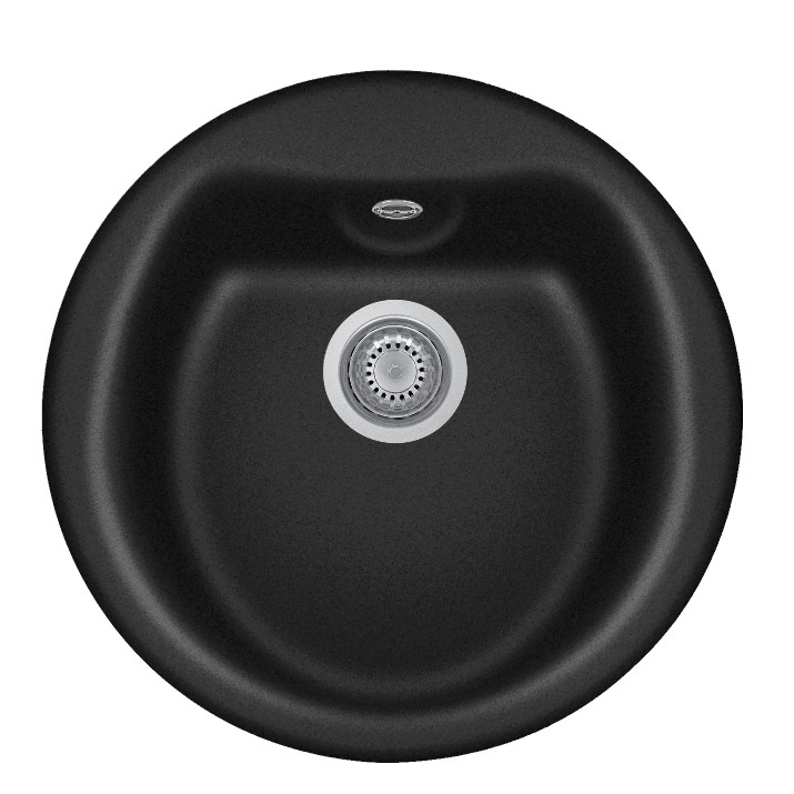 Кухонная мойка Plados Atlantic PL5101 UG70 Black Matt