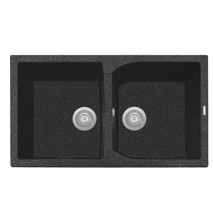 Chiuvetă de bucătărie Plados Corax CX0862 UG95 Ebony Black