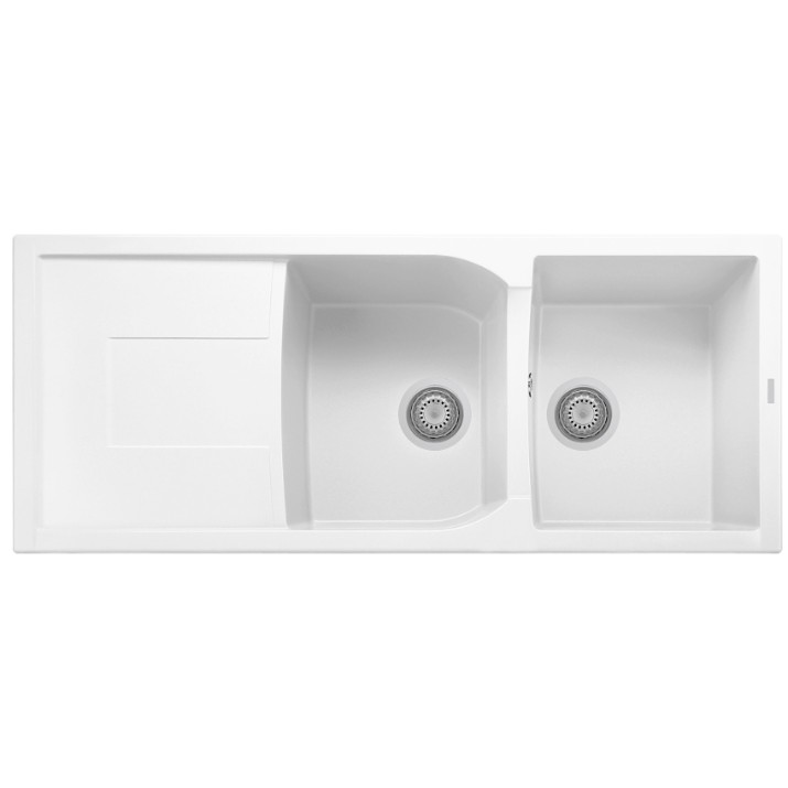 Chiuvetă de bucătărie Plados Corax CX1162 UG58 Milk White