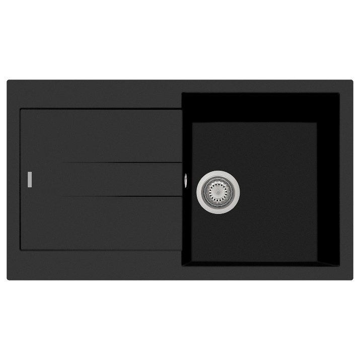Кухонная мойка Plados Elegance AM8610 UG70 Black Matt