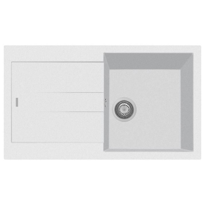 Кухонная мойка Plados Elegance AM8610 UG90 Opal White