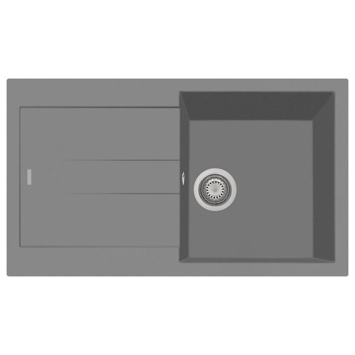 Chiuvetă de bucătărie Plados Elegance AM8610 UM42 Titanium