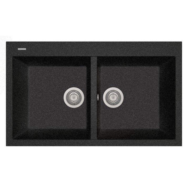 Chiuvetă de bucătărie Plados Elegance AM8620 UG95 Ebony Black