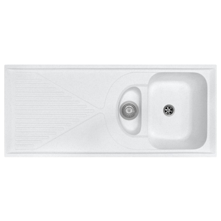 Кухонная мойка Plados Harmony PL11610 UG90 Opal White