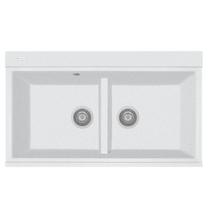 Кухонная мойка Plados Lux LX8620 UG90 Opal White