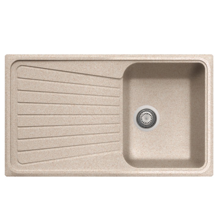 Chiuvetă de bucătărie Plados Spazio SP0861 UG94 Avena
