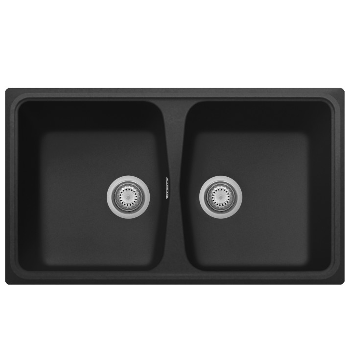 Chiuvetă de bucătărie Plados Spazio SP0862 UG70 Black Matt