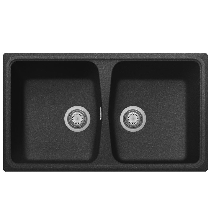 Chiuvetă de bucătărie Plados Spazio SP0862 UG95 Ebony Black