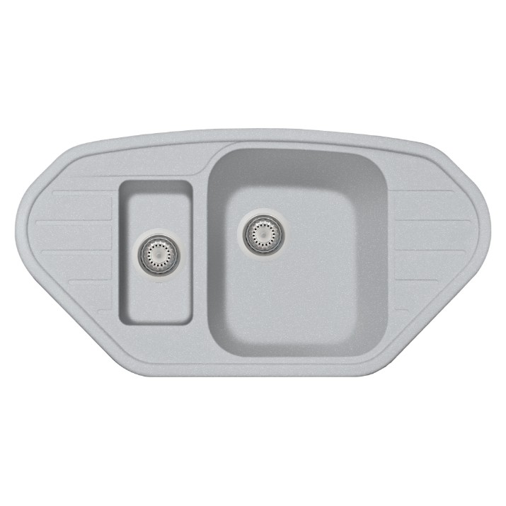 Кухонная мойка Plados Spazio SP0981 UM41 Aluminium