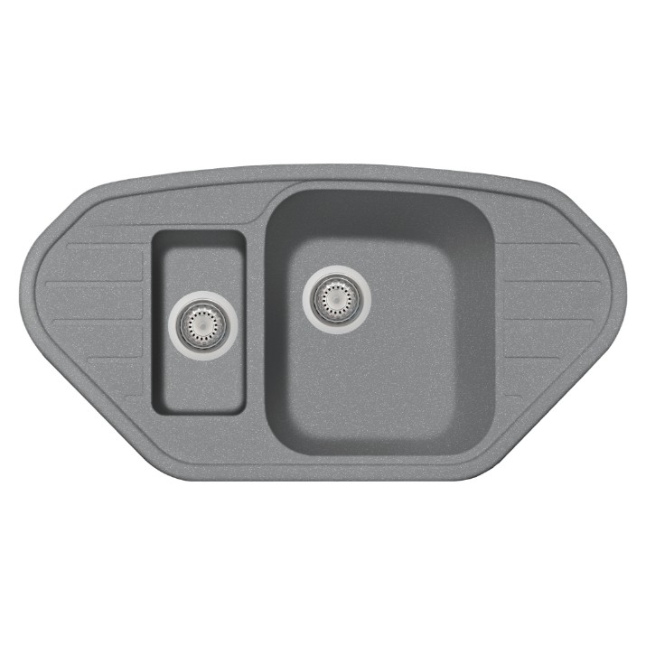 Кухонная мойка Plados Spazio SP0981 UM42 Titanium